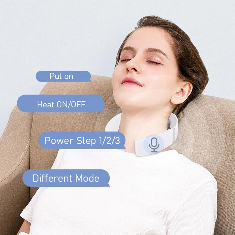 Neck Massager Simple White