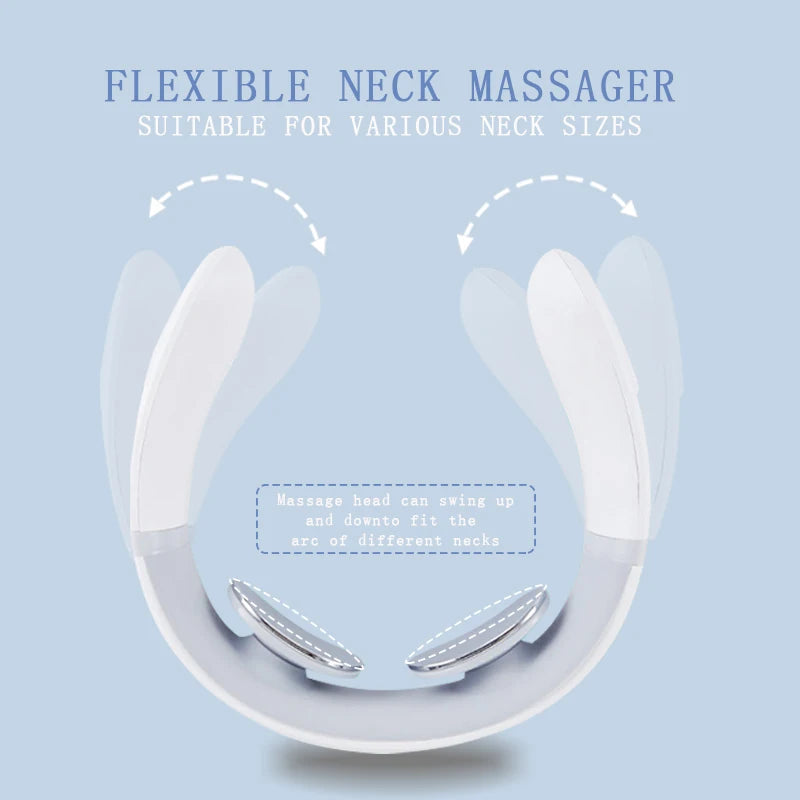 Neck Massager Simple White