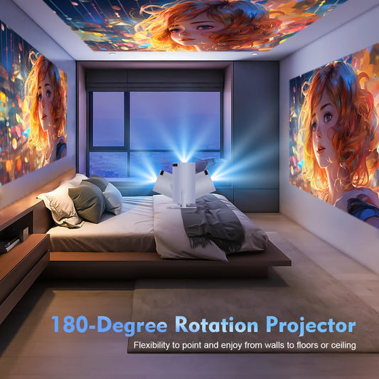 Home Cinema Outdoor Projetor Pro 4K 1280*720P