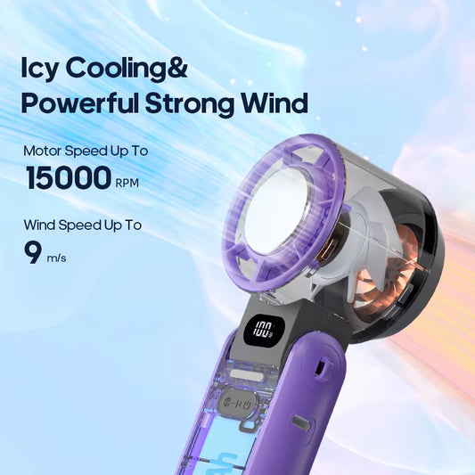 Outdoor Portable Mini Fan3600Mah 