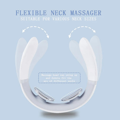 Neck Massager Simple White